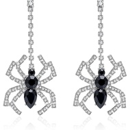 Spider Dangle Earrings for Women, Gothic Jewelry, Spider Drop Earrings for Costume Party, Cosplay, G