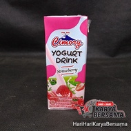 MINUMAN YOGURT UHT CIMORY YOGURT DRINK STRAWBERRY 200ML