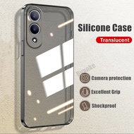 For Samsung Galaxy S25 Edge 6.7 inch SM-S937U S937B S9370 Slim Fit Transparent Color Gray Flexible S