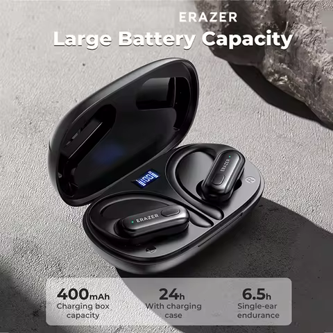 ERAZER XT60PRO Sports Wireless Headphones Bluetooth Earphones Earbuds Noise Reduction Headset with M