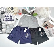 Boys' cotton shorts 17-45kg