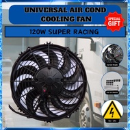 GBS Truck Lori Super Racing Speed Car Condenser Fan Air Cond Cooling Radiator Motor Condensor Univer