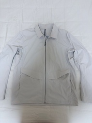 Arcteryx始祖鸟 Veilance商鸟系列 Spere Lt Jacket Men's 纯色翻领飞行员 风壳 男款