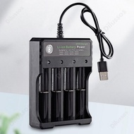 18650 Charger 4 Independent Slot USB Powered for 3.7V Li-Ion Battery 14500 18650