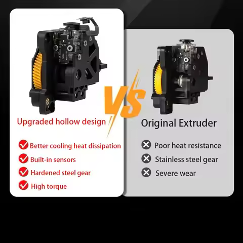 NEW X1 P1 Extruder Hardened Steel Gear Unit For Bambu lab P1/X1 Series Extruder For P1S P1P For Bamb