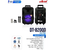 Speaker Portable DAT 8 inch DT820QD