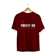 Garena Maroon Free Fire Shirt