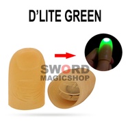 HIJAU Dlite Green Magic Trick - Dlite Green - Light Up Thumb Magic Trick - Light Magic