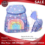 ORIGINAL smiggle hoodie junior character backpack for Girl