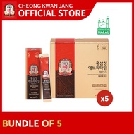 [Bundle of 5] Cheong Kwan Jang Korean Red Ginseng Extract Everytime Balance (10ml x 30 sticks x 5 boxes)