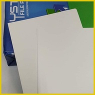 ☑ ◩ ✿ File Folder White Long and Short 14 points 1 ream 100 pcs