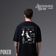 Anchorage Bear - Haagen 404 Dino Flock Tshirt 100% Cotton (16s) - White