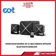 SONICGEAR MORRO X5 2.1 MULTIMEDIA SPEAKER BLUETOOTH WIRELESS