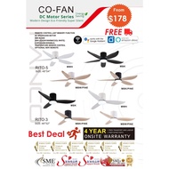 Fanco Rito 3 DC Ceiling Fan With or Without Wifi DC Ceiling Fan