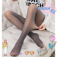 Mihan Fleece-Lined Tights - High-Waist Thermal Tights for Plus Size Women