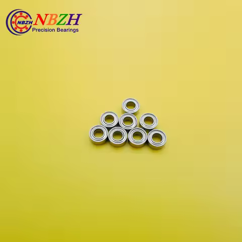 NBZH 10PCS R144 R144ZZ SR144ZZ R144-2Z RS 2RZ Deep Groove Ball Bearings 3.175 x 6.35 x 2.78mm 1/8" x