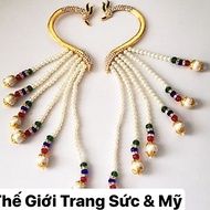 Indian Peacock Earrings