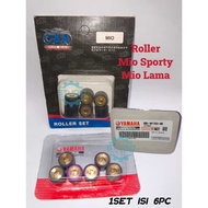 S2 28D-W1763-00 Roller Set Mio Sporty / Mio Soul / Mio Nuvo / Mio Smile / Nouvo 1 Set of 6 pcs
