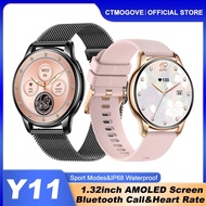 2024 New Y11 AMOLED Screen Women's 1.43-inch Bluetooth Call Health Monitor Sports and Fitness Smart Watch