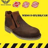 WEST RIDER SAFETY BOOT / KASUT SAFETY KERJA / LEATHER SAFETY BOOT WR 9019 HN SERIES HEAVY DUTY SAFET