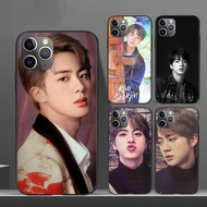 BTS Jin Phone Case iPhone 11 Pro Max Soft cases TPU iPhone 12 Pro Max 12 mini SE 2020 Wallpaper phone case