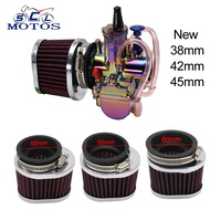 38mm 42mm 45mm 50mm 55mm 60mm Motorcycle Air Filter Motorbike Air Pods Cleaner