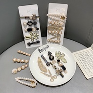 Fashion Hair Clip Set Side Clip Crushed Hair Clip Liu Hair Clip BB Clip Single Word Hair Clip Ladies