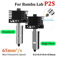 P2S Hotend For Bambu Lab P2S Standard/High Flow Hotend High Quality Fast Precise Printing Removable 
