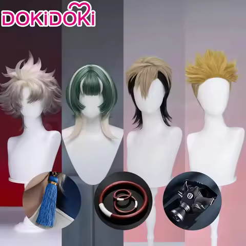IN STOCK Rudo Zanka Enjin Follo Semiu Guita Kyouka Hyo Remlin Wig Anime Gachiakuta Cosplay DokiDoki 