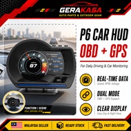 ‼️IMPROVED VERSION‼️AKIRA P6 OBD Gauge OBD2 Meter for PROTON PERODUA myvi axia bezza HONDA NISSAN TO
