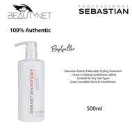 Sebastian Potion 9 Wearable Styling Treatment – Leave in Styling Conditioner, 500ml (Suitable for Al
