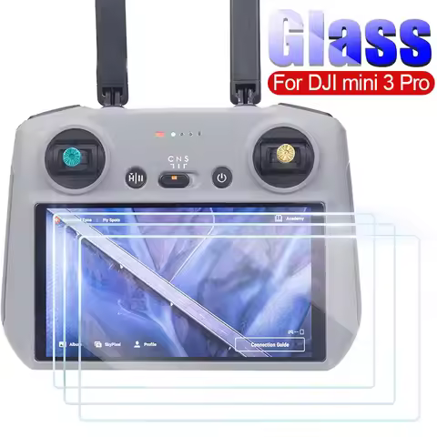 For DJI Mini 3 PRO RC Tempered Glass Screen Protector Remote Controller Full Cover Clear Protective 