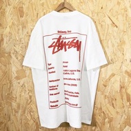 Stussy SS23 Wiki Tee 2023系列 純色商品標籤短袖T恤