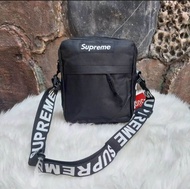 Tas Selempang Supreme Keren Kekinian Murah Berkualitas Terbaik Slempang Waistbag Tas Pria Terbaru