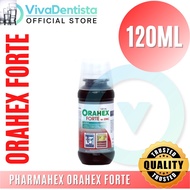 Orahex Forte with Zinc Oral Rinse with Chlorhexidine Gluconate most effective antiviral mouthwash