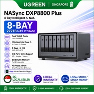UGREEN NASync DXP8800 Plus 8-Bay Desktop NAS, Intel i5 1235u 10-Core CPU, 8GB DDR5 RAM, 128G SSD, 2 