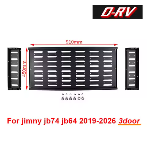 For 2007-2024 Suzuki Jimny JB33 JB64 JB74 Rear Rack Roof Trunk Extension Rack Storage Shelf Interior