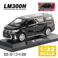 LEO 1:32 Lexus LM300H Diecast โมเดล รถอัลลอยด์รถยนต์ของเล่นคอลเลกชันของขวัญสําหรับเด็กชายสาว ของเล่น