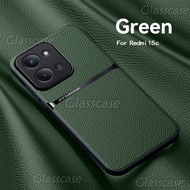 Casing For Redmi 15 1 5 C 15C Redmi15C Redmi15 4G 5G 2025 Luxury Leather Phone Case Casing Shockproo
