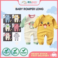Newborn Baby Romper Long Sleeve Cotton Jumpsuit Baby Pyjamas Clothing Kid Clothes Long Sleeve Cartoo