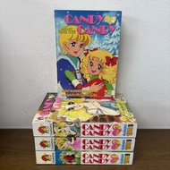 [MANGA] แคนดี้จอมแก่น Candy Candy เล่ม 1-4 จบ ฉบับพิมพ์ปกแข็ง .... Igarashi Yumiko (มือสอง) การ์ตูน 