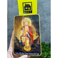 Ksitigarbha Bodhisattva painting, high quality UV printed mirror painting