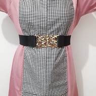 gesper ikat pinggang woman elastis belt karet melar strecht gesper wanita fashion korea