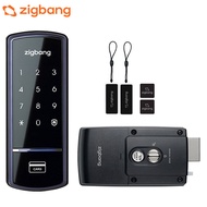 #WoW HHG# Zigbang Korea SHS-1321 Smart Digital Double Door Lock Key Tag and Touch UP
