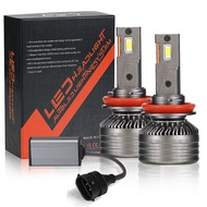 Vx40 30000lm พลังงานสูง180W H7หลอดไฟ LED ท่อทองแดงคู่สำหรับรถยนต์ H1 H11 HB3 HB4 9006หลอดไฟ lampu depan LED 6000K