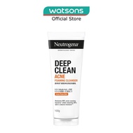 NEUTROGENA Deep Clean Acne Foaming Cleanser (For Acne Prone Skin) 100g