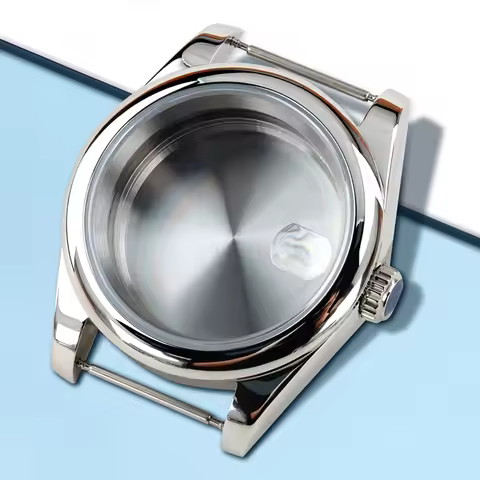 36mm/39mm NH35 Watch Case Sapphire Glass Waterproof Solid 316L Stainless Steel for Datejust NH35 NH3