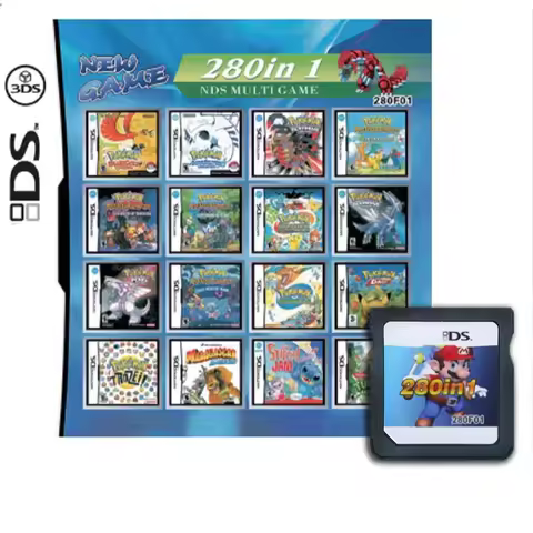 Game Card Simplex 486/489/500/520/5208/510/482/468 In1 Video Games Cartridge For NDS NDSL NDSi 3DS 2