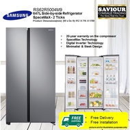 SAMSUNG RS62R5004M9 647L Side-by-side Refrigerator SpaceMax, 2 Ticks