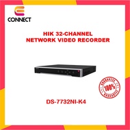 HIKVISION 32 CHANNEL DS-7732NI-K4 4K NETWORK VIDEO RECORDER 4HDD BAYS